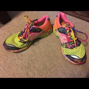 ASICS multicolor shoes